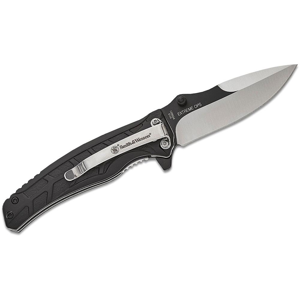 S&w Kt Extreme Ops Folding Knife 3-INCH Drop Point