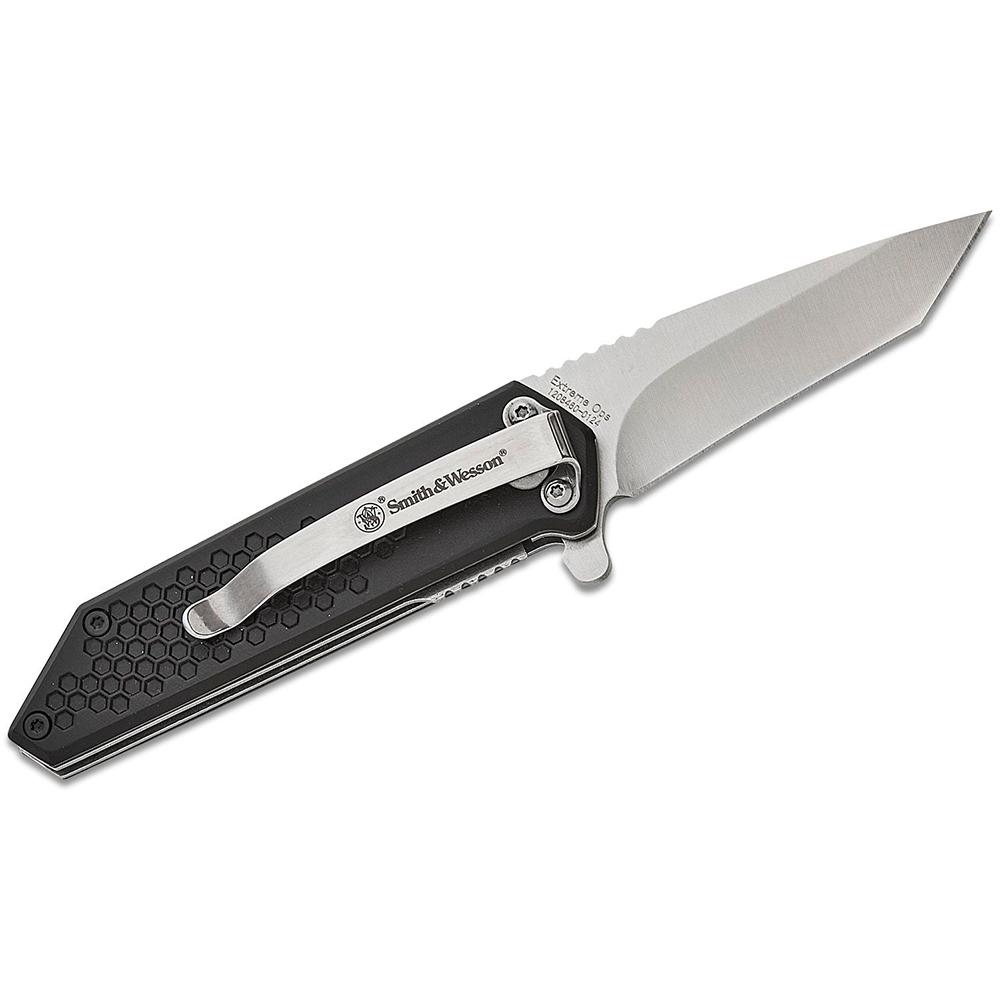 S&w Kt Extreme Ops Spring Assist Tanto 2.5 Folding Knife