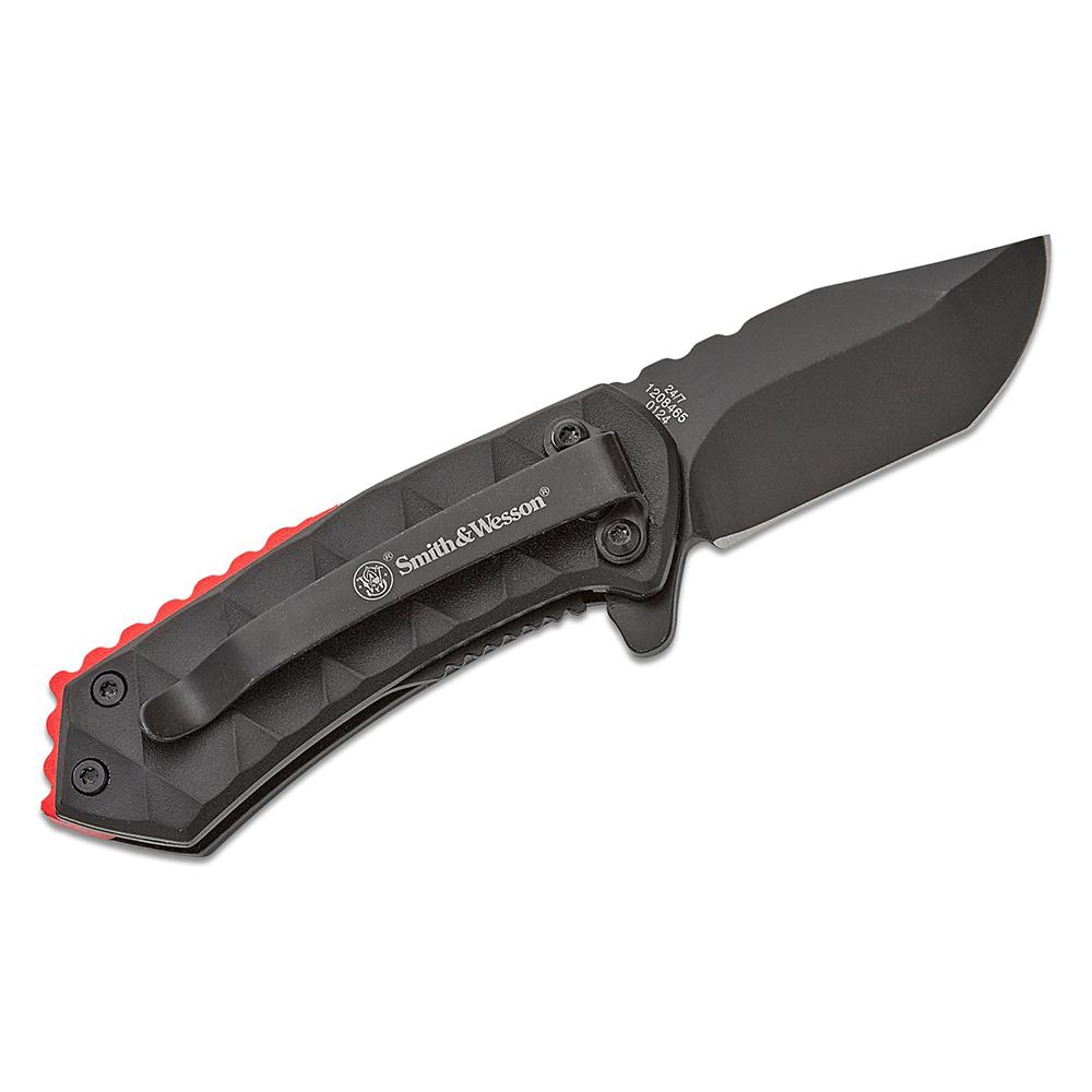 Smith & Wesson 24/7 Spring Assist Folding Knife 1.9 Black
