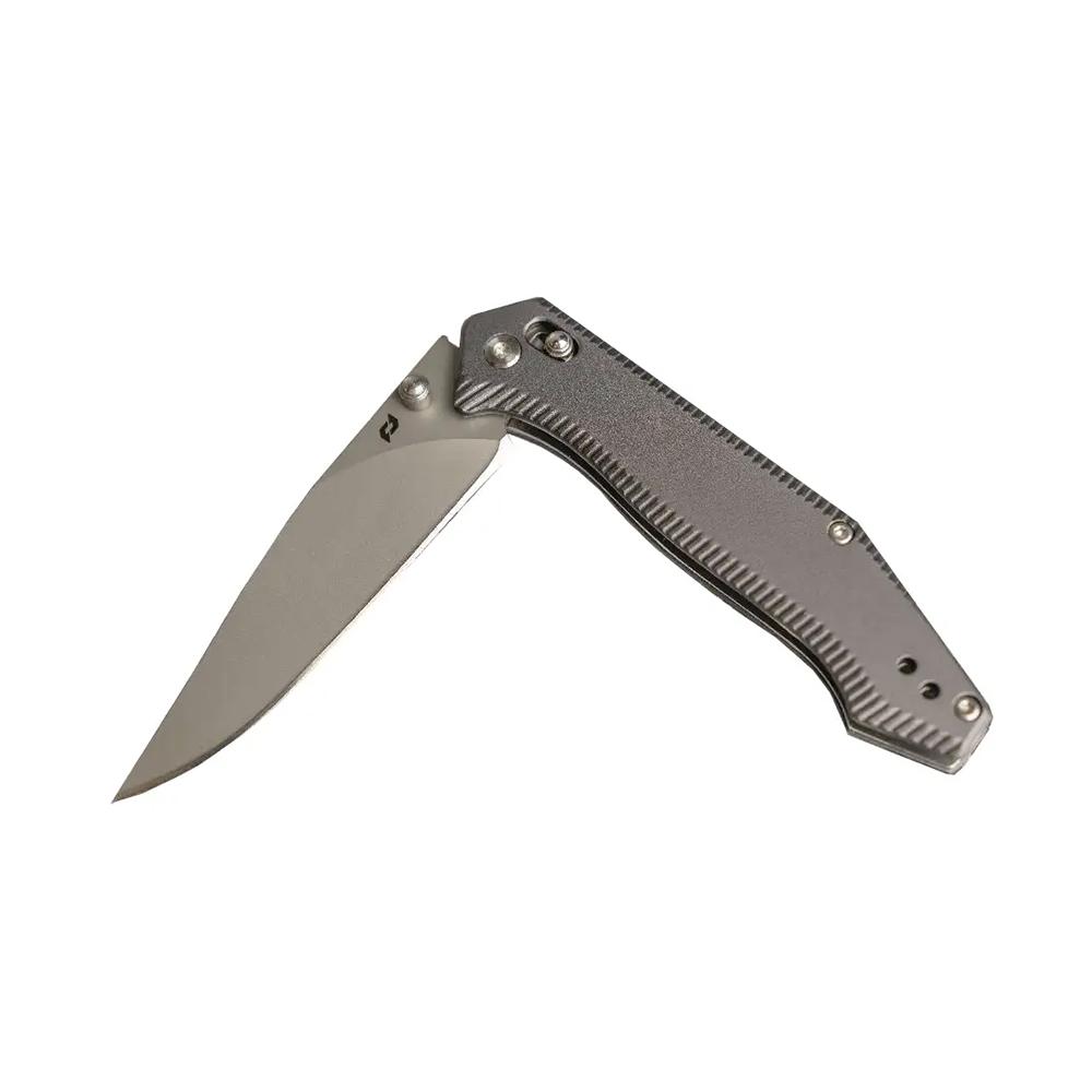 Schrade Turnkey Pivot Lock Folder 3.4 Drop Point Black/silver