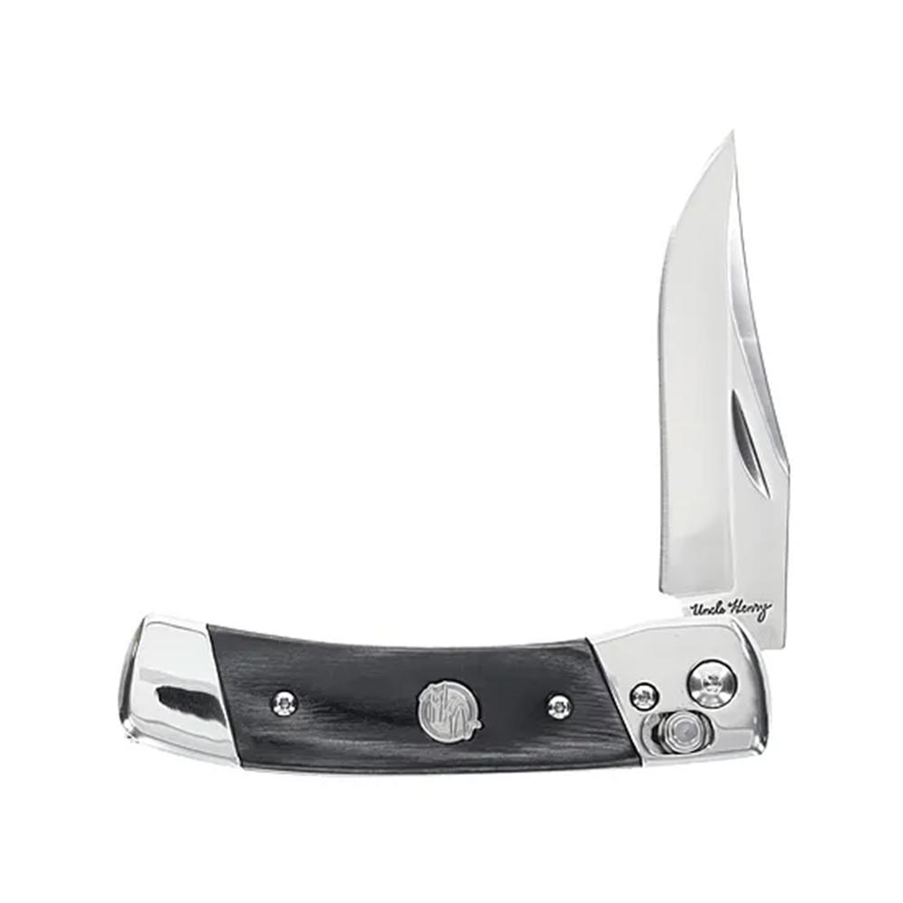 Uncle Henry PLB5 Smokey Pivot Lock 2.9 Folding Knife