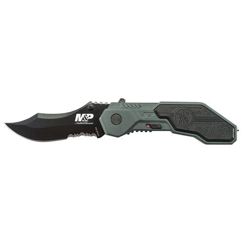 Smith & Wesson M&P1 Assist Folding Knife - Blue Aluminum Handle