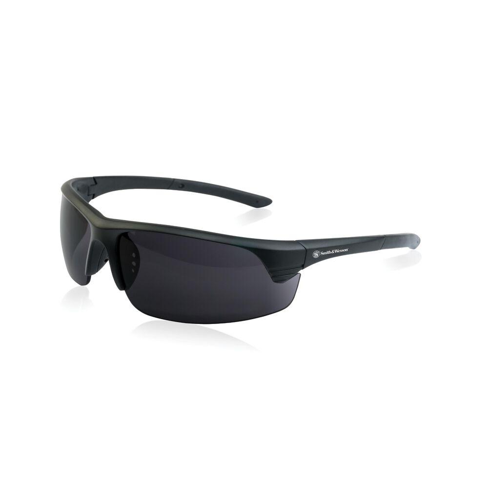 Corporal Half Frame Shooting Glasses Black/smoke Lens
