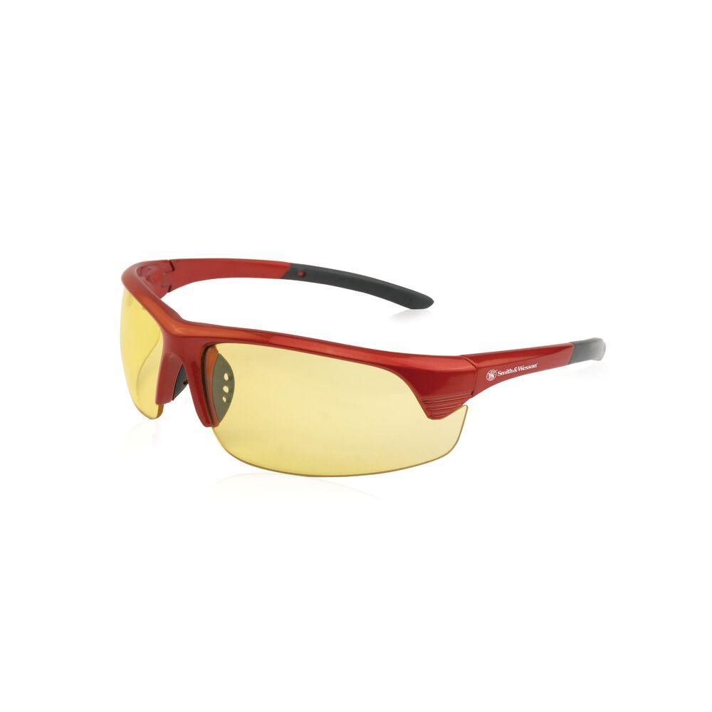 Corporal Half Frame Shooting Glasses Red/amber Lens
