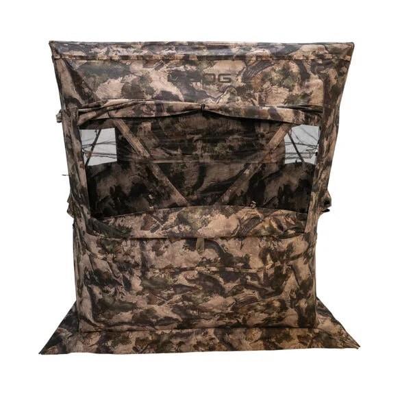 Bog Sitting Hub Blind 600D Mossy Oak
