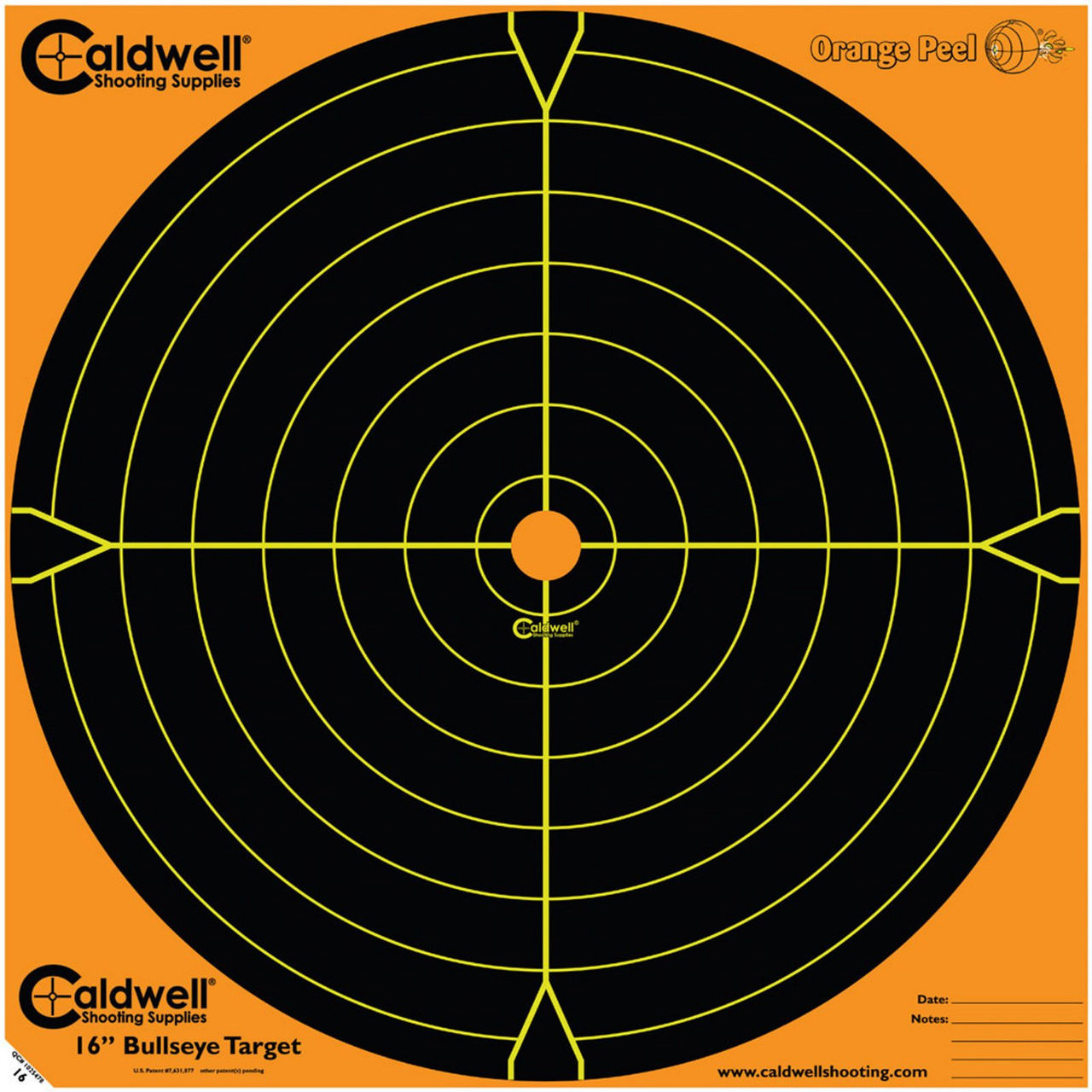 Caldwell Paper Target 16IN Sight in Bullseye - 10 Pack
