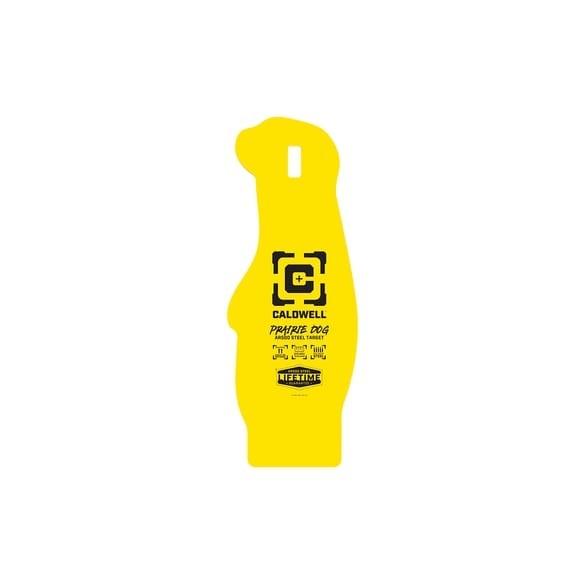 Caldwell AR500 Prairie Dog Target 3/8 Steel Yellow