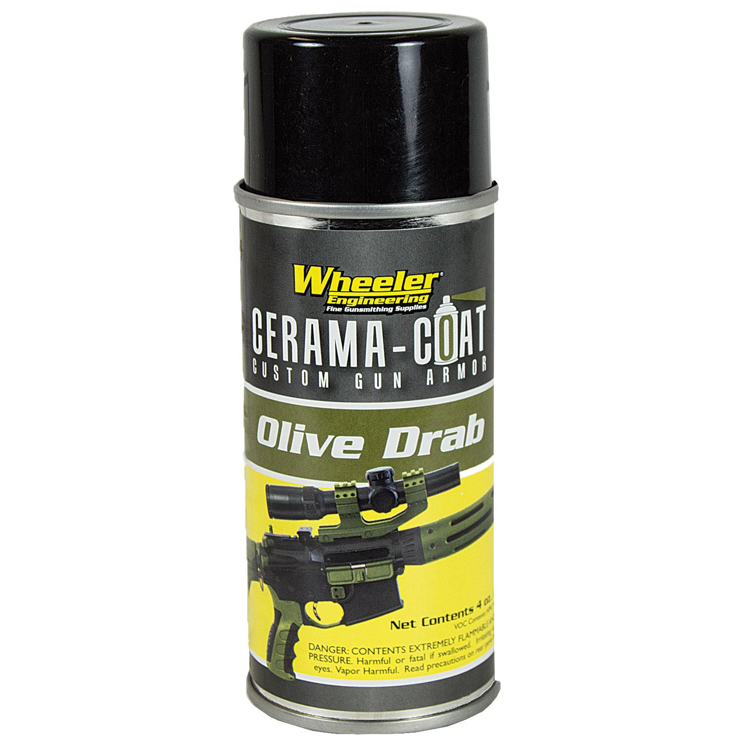 Wheeler Cerama Coat Olive Drab 2 Oz