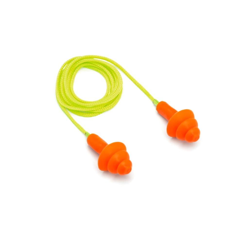 Pyramex RP3001 Reusable Corded Earplugs Nrr 25DB 50 Pair