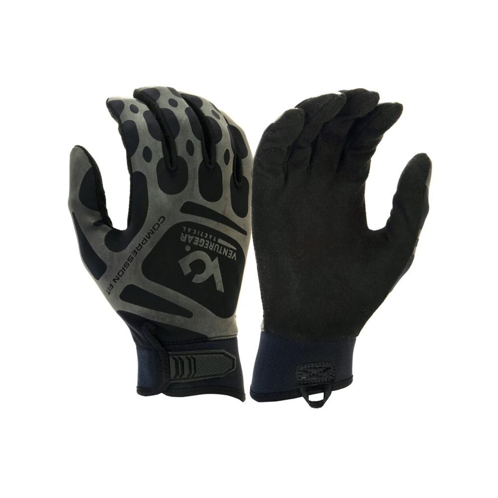 Venture Gear Tactical Compression Training Gloves Black Xl