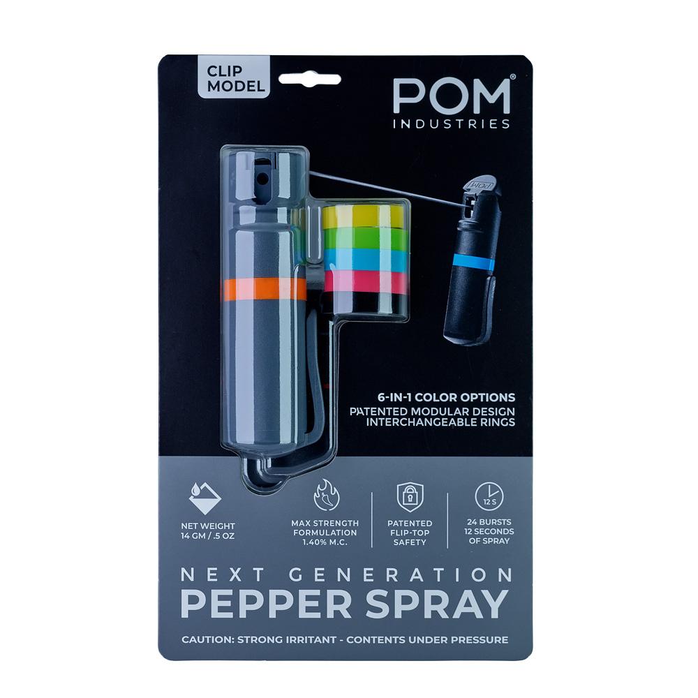 Pom Pepper Spray Grey Clip 0.5 Oz