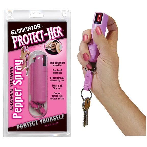 1/2 Oz. Pepper Spray With Pink Hard Case