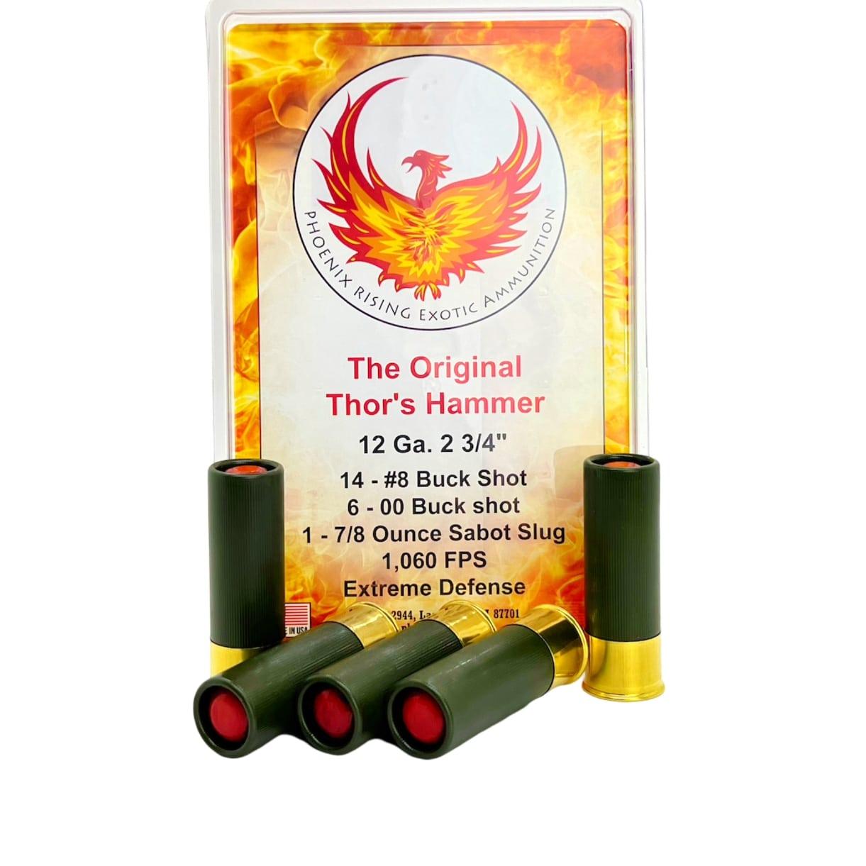12 Ga Phoenix Rising Thors Hammer 5 Rounds