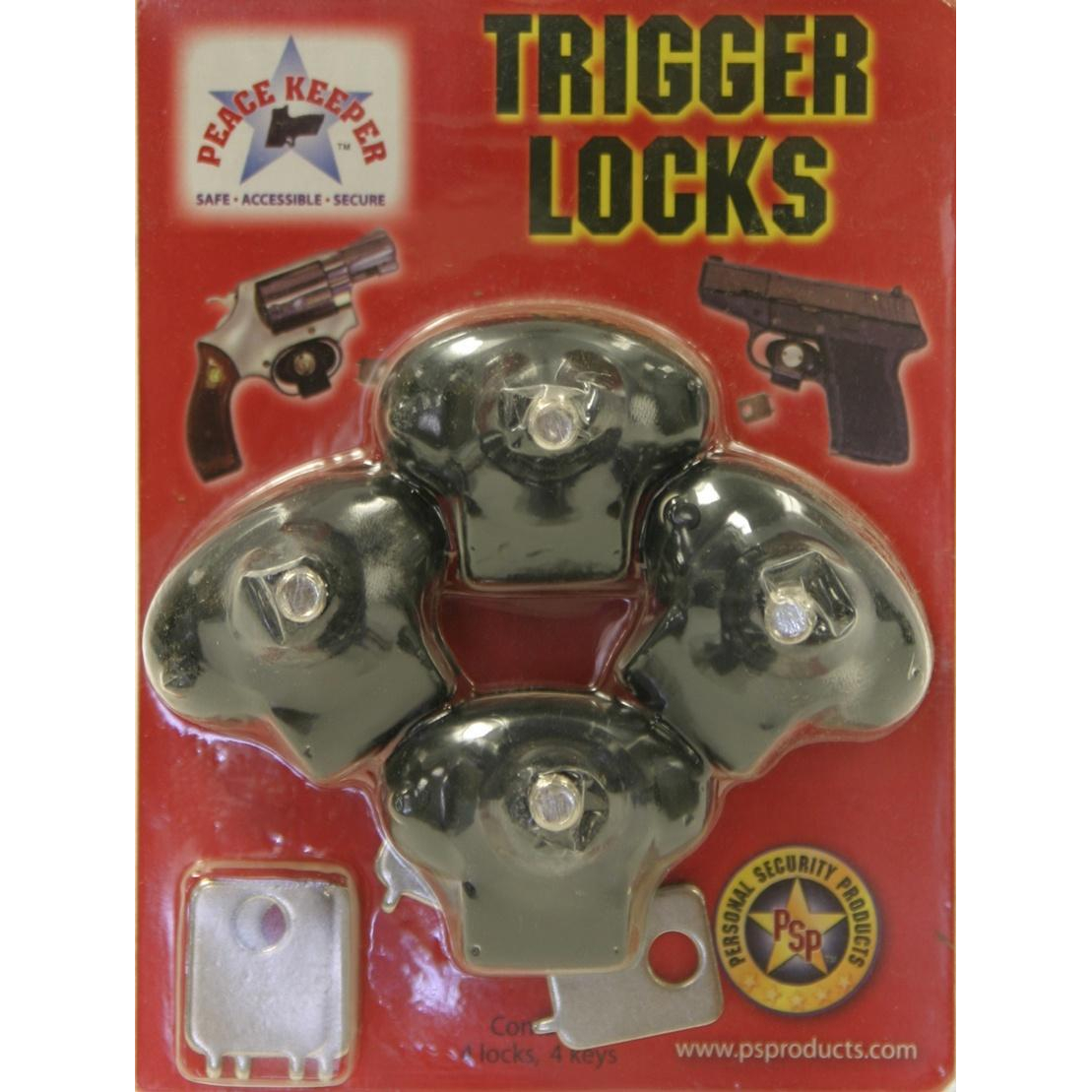 Plastic Trigger Lock 4 Pack