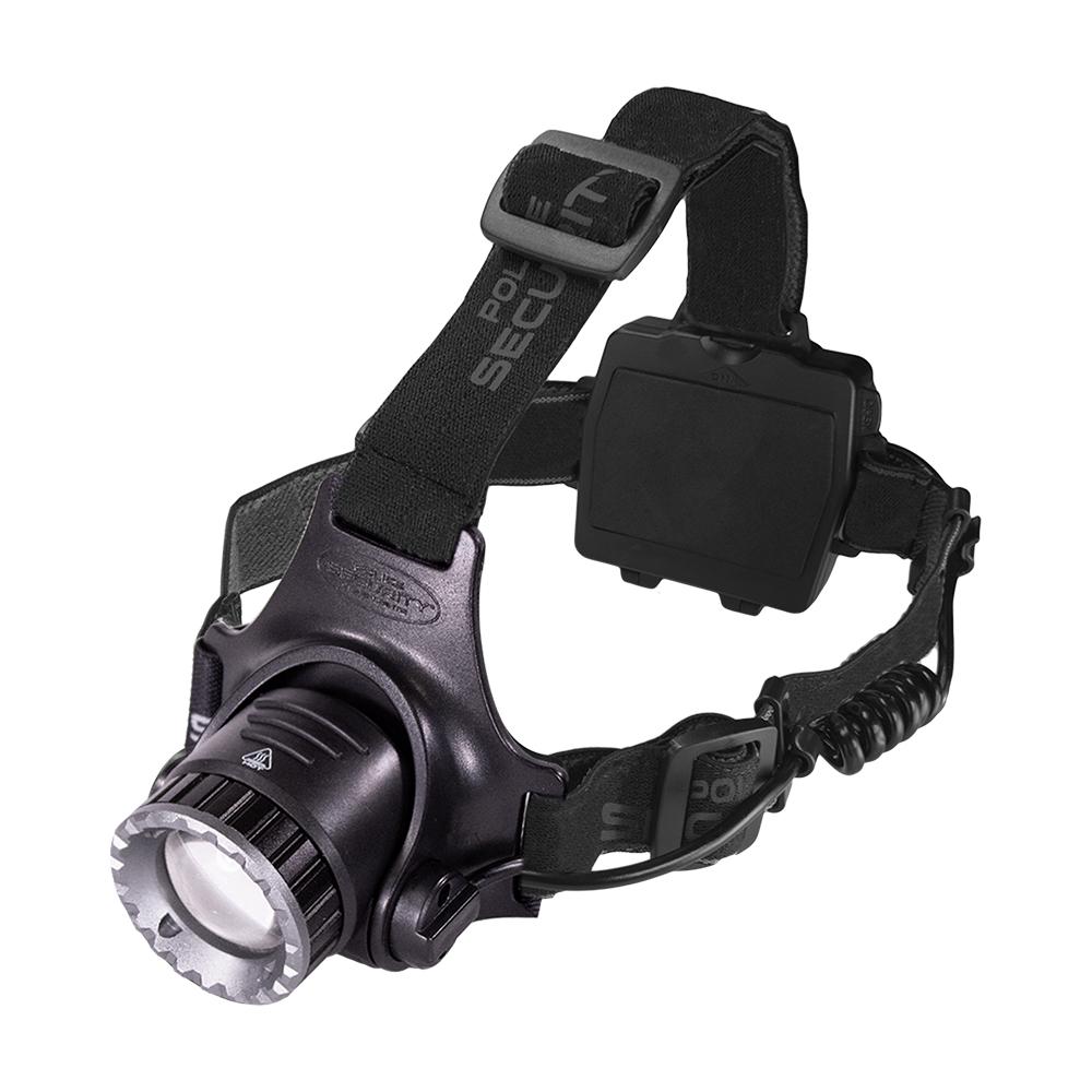 Police Security Long Throw Headlamp 1/3 Mile 500 Lumens