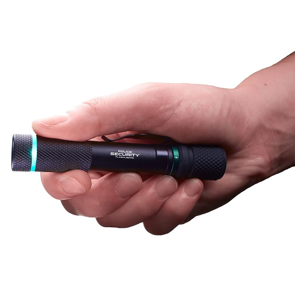 Police Security Aura Rs Flashlight 260 Lumens Black - Image 2