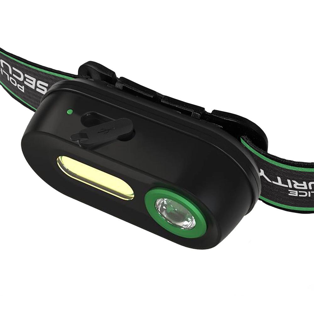 Police Security Colt-r Headlamp 400 Lumen Black - Image 4