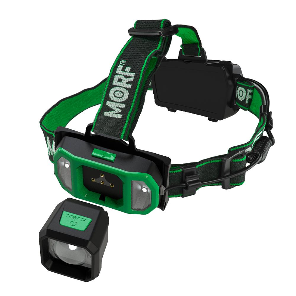 Police Security Flashlights Morf R700 3-IN-1 Rechargeable Headlamp