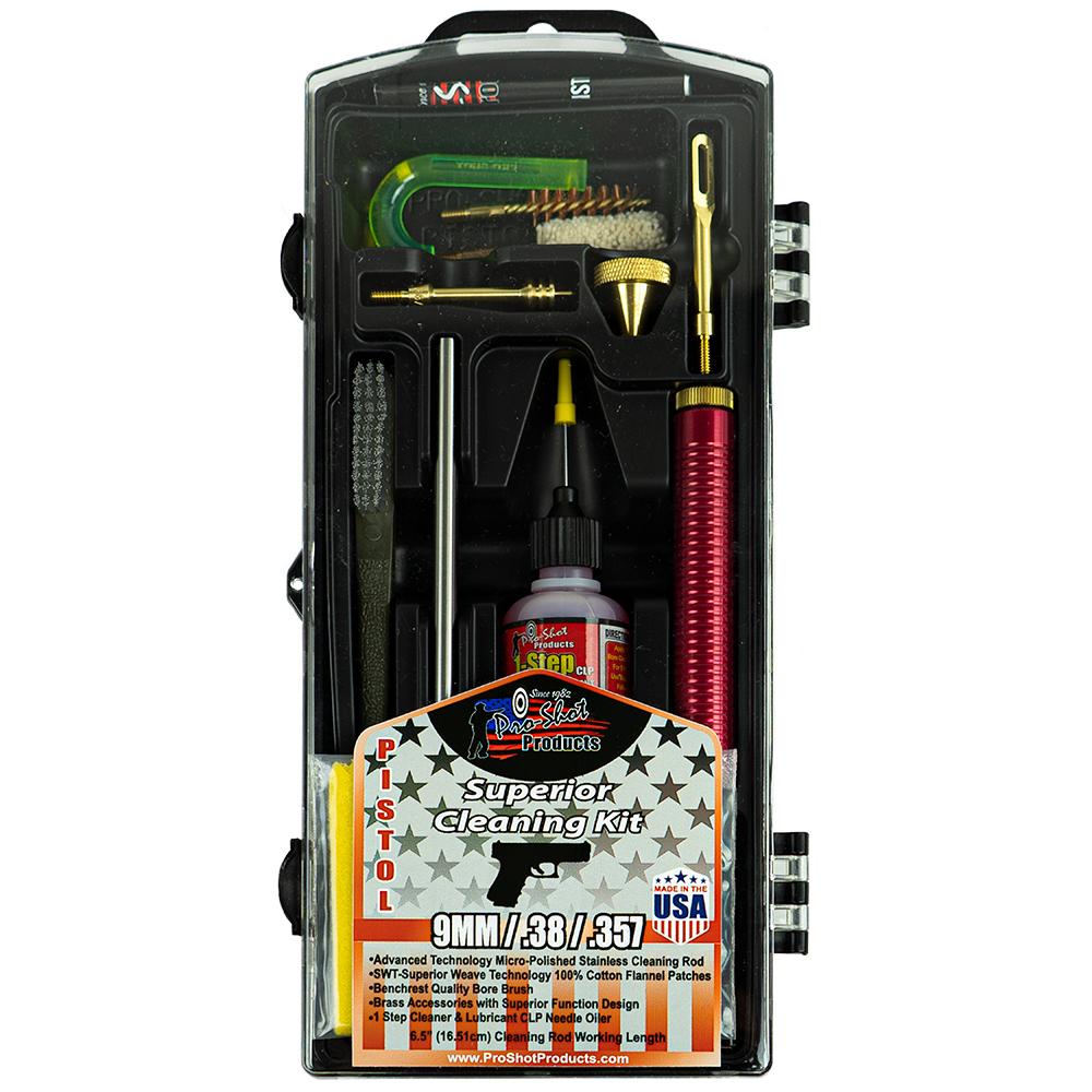 .38/.357/9MM Pistol Cleaning Kit