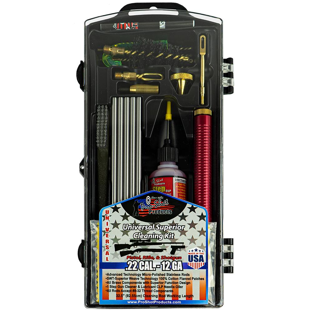 .22 Caliber to 10 Gauge Universal Cleaning Kit
