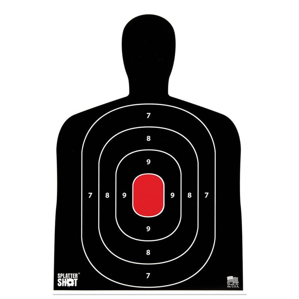 Pro Shot Splatter Shot Heavy Tag Paper Targets 12X18 - 8 Pack