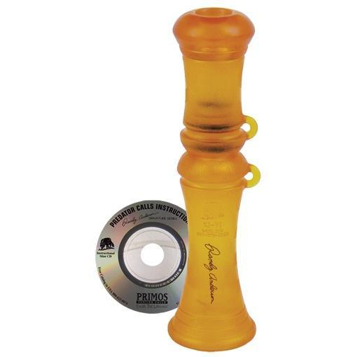 Primos Ki Yi Closed Reed Predator Call - Orange