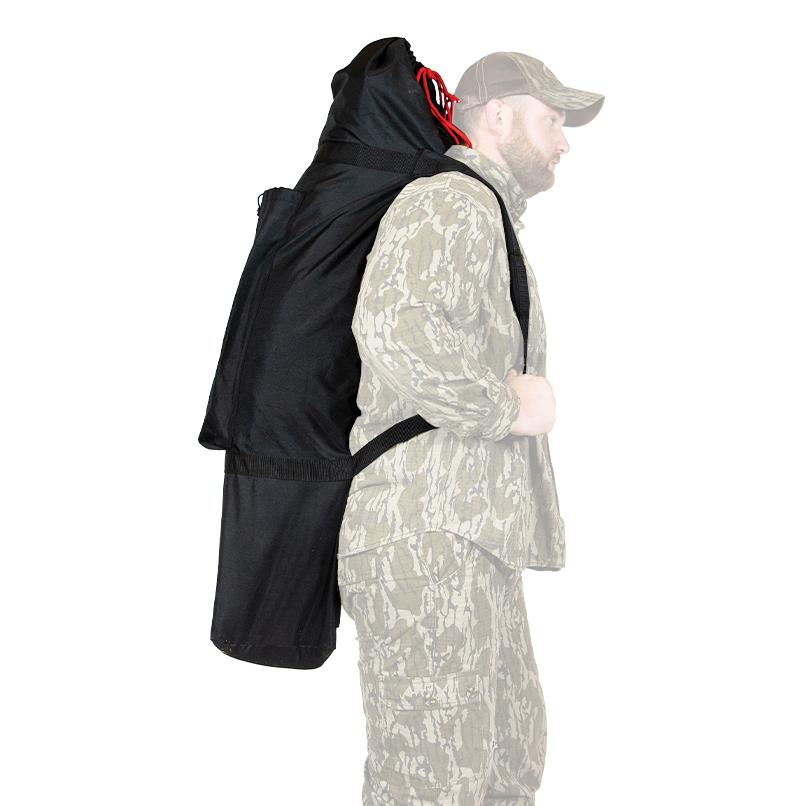 Medium Blind Carry Bag Black Card