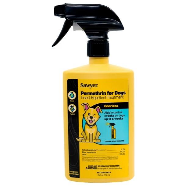 Sawyer Premium Dog Permethrin Insect Repellent 24 Oz
