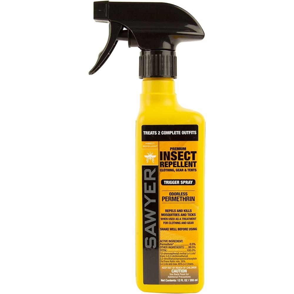 Sawyer Premium Insect Repellent 12 Oz Spray for Clothing & Gear