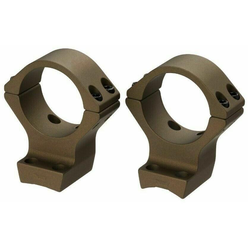 Browning X-bolt Integrated Scope Rings 30MM Low Smoked Bronze