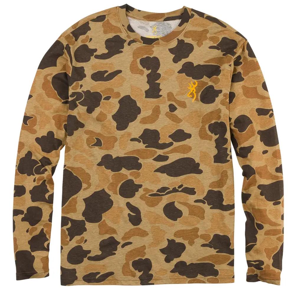 Browning Ls T-shirt Wasatch-cb Vtan Xl