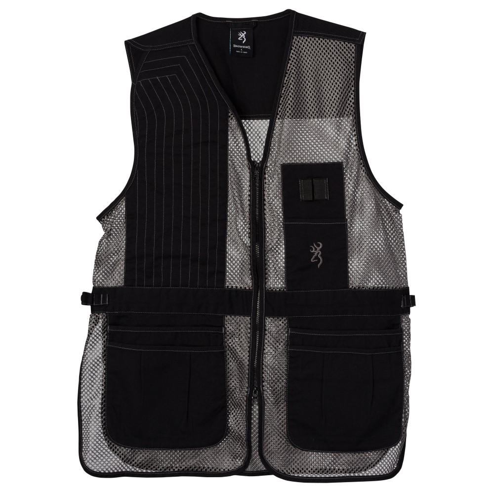 Browning Trapper Creek Vest Black/gray 2XL