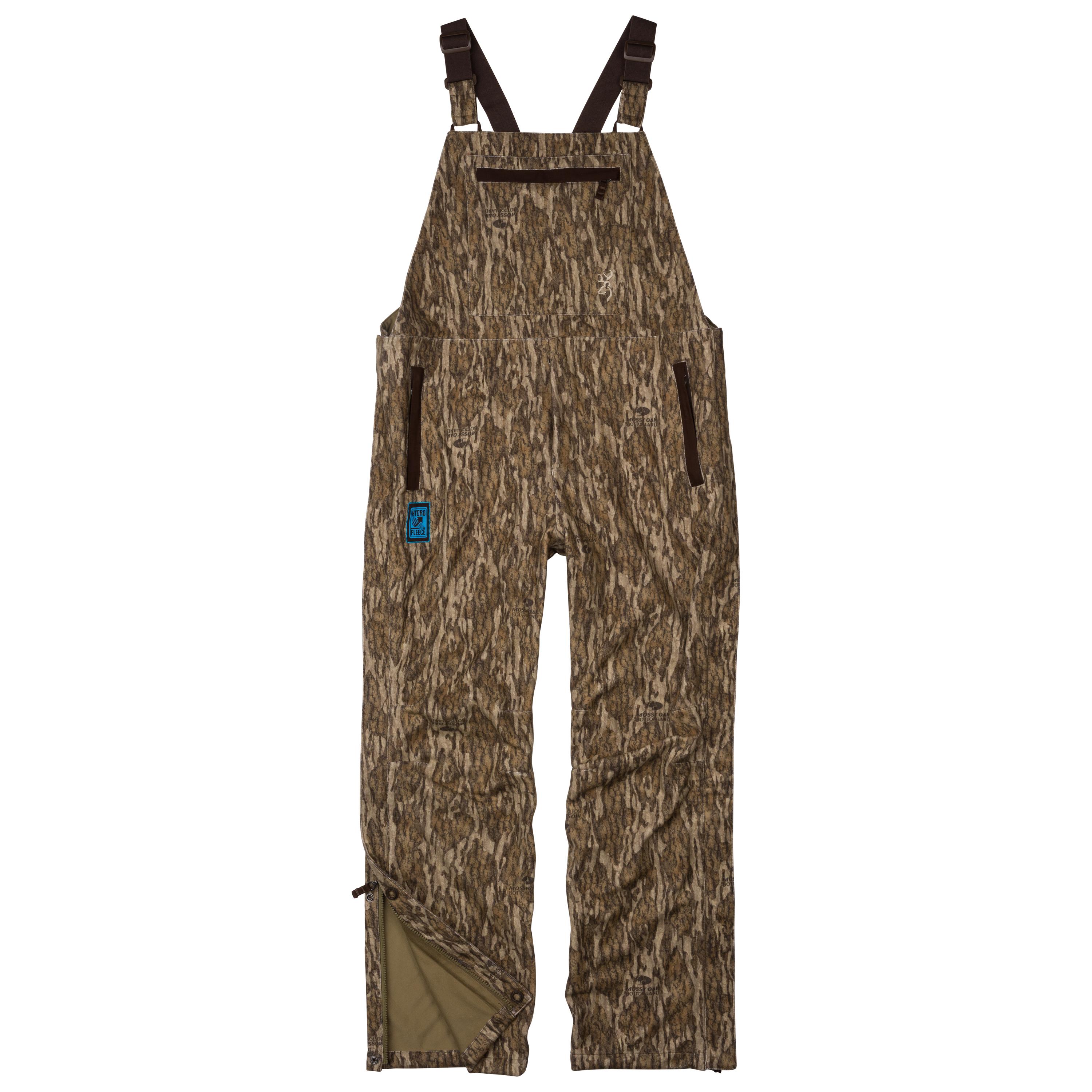 Browning Hydrofleece Bib 2XL - Mossy Oak Bottomland