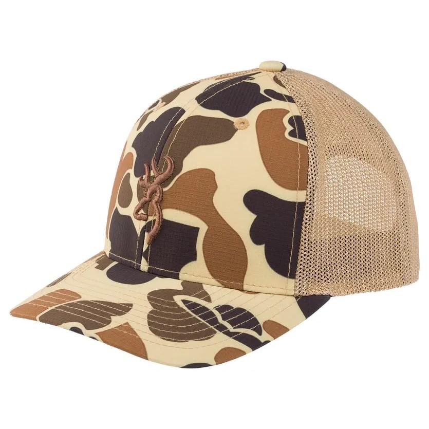 Browning Cupped up Mesh Vintage Tan Cap