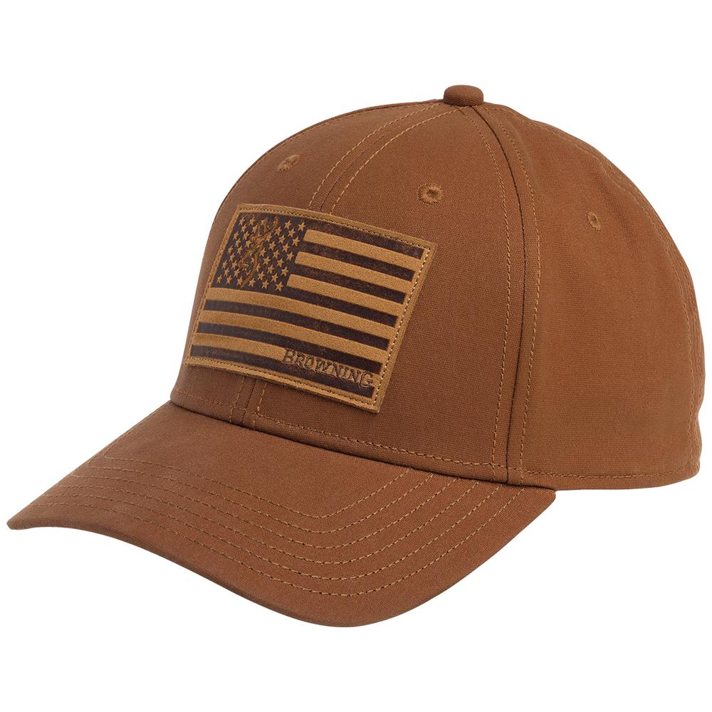 Browning Cap With American Flag Patch