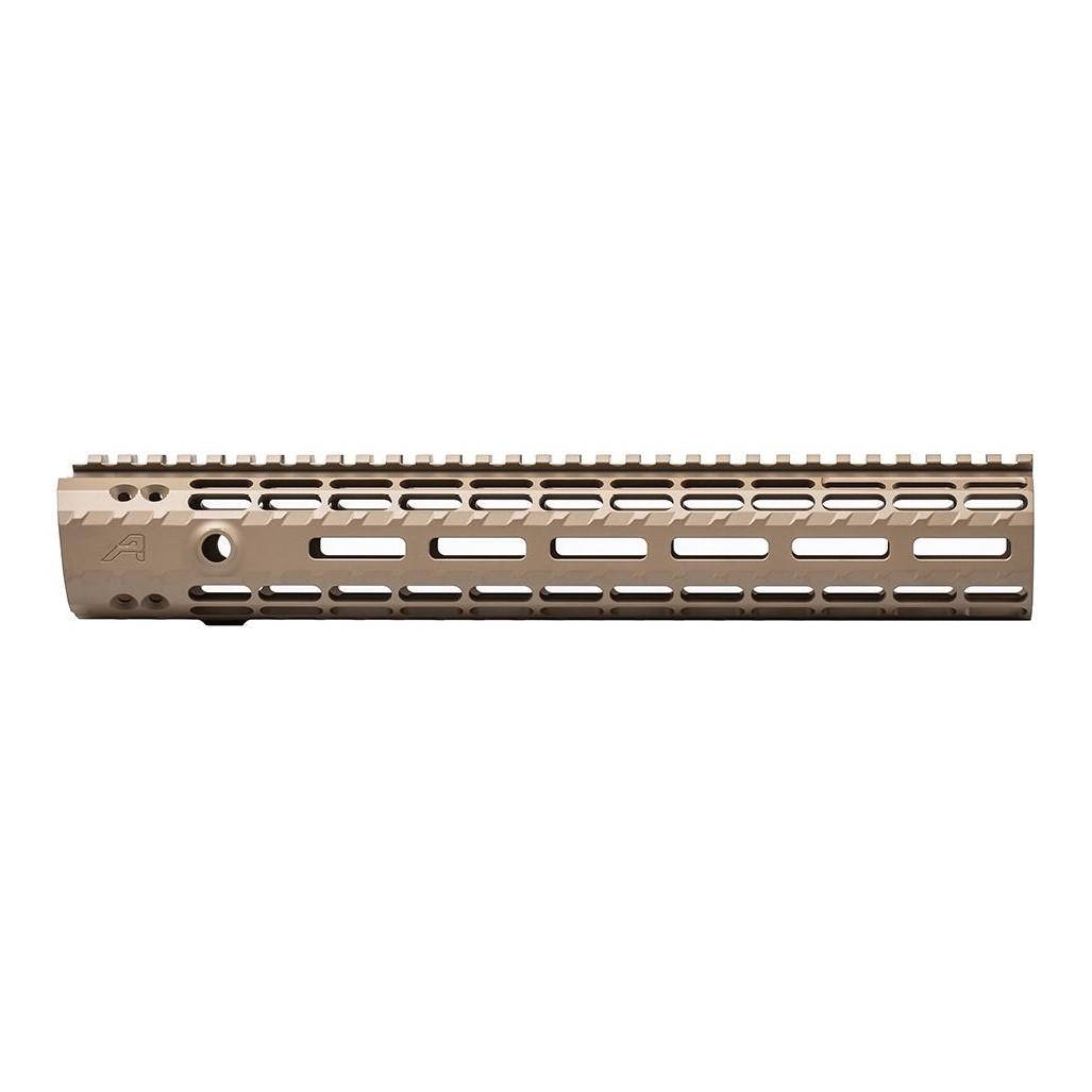 AR15 12IN Enhanced M-lok Handguard Gen 2 - Fde Cerakote