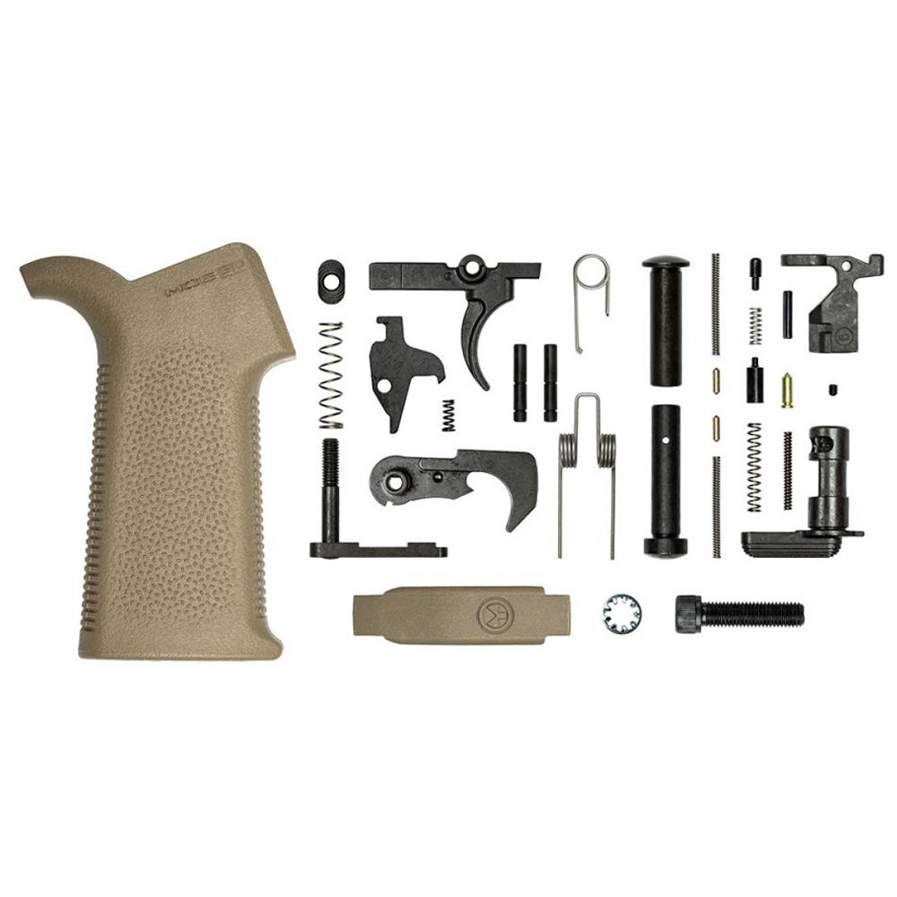 AR15 Lower Parts Kit With Moe Sl - Fde