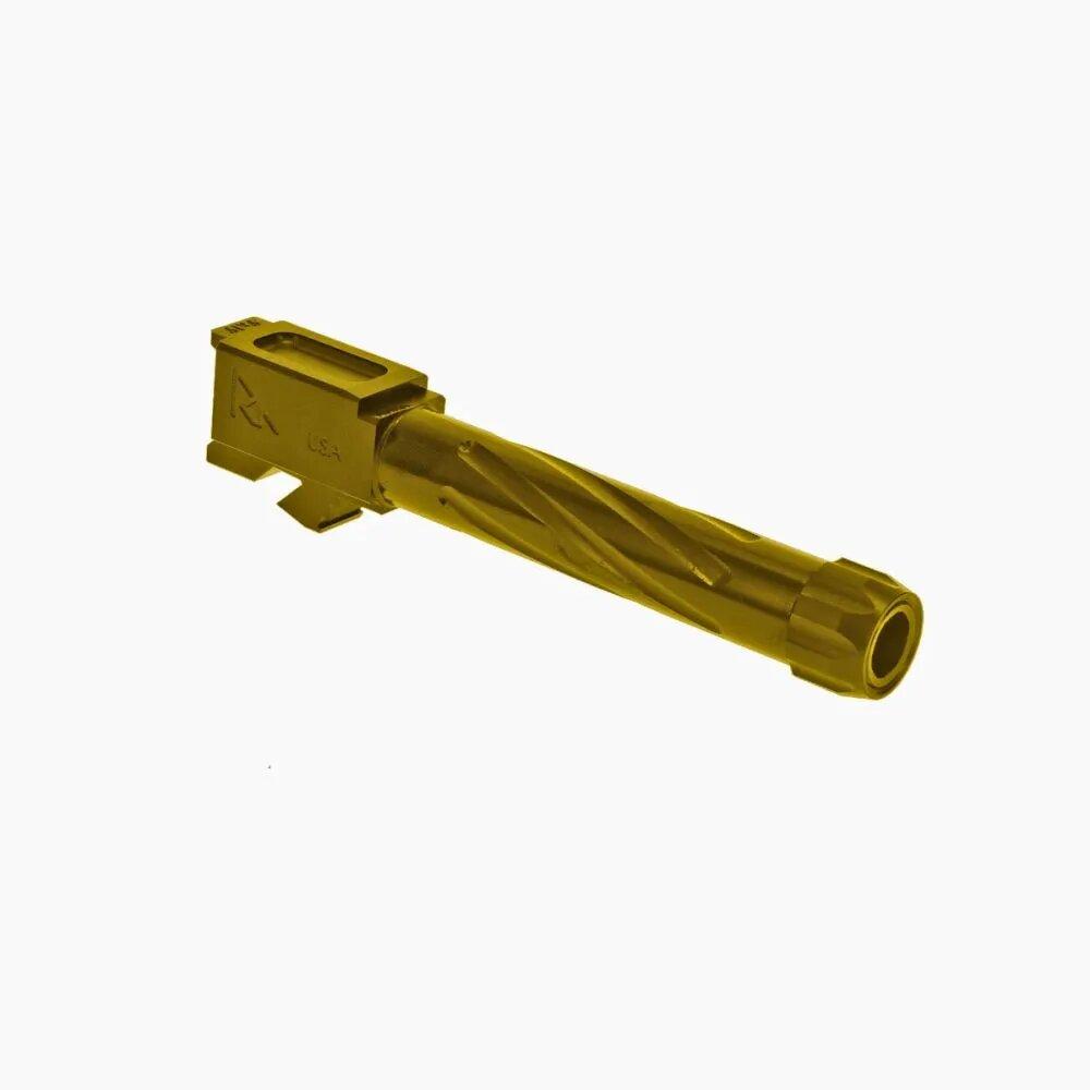 Rival Arms Barrel GLOCK19 GEN3/4 9MM 4.02 Gold Pvd