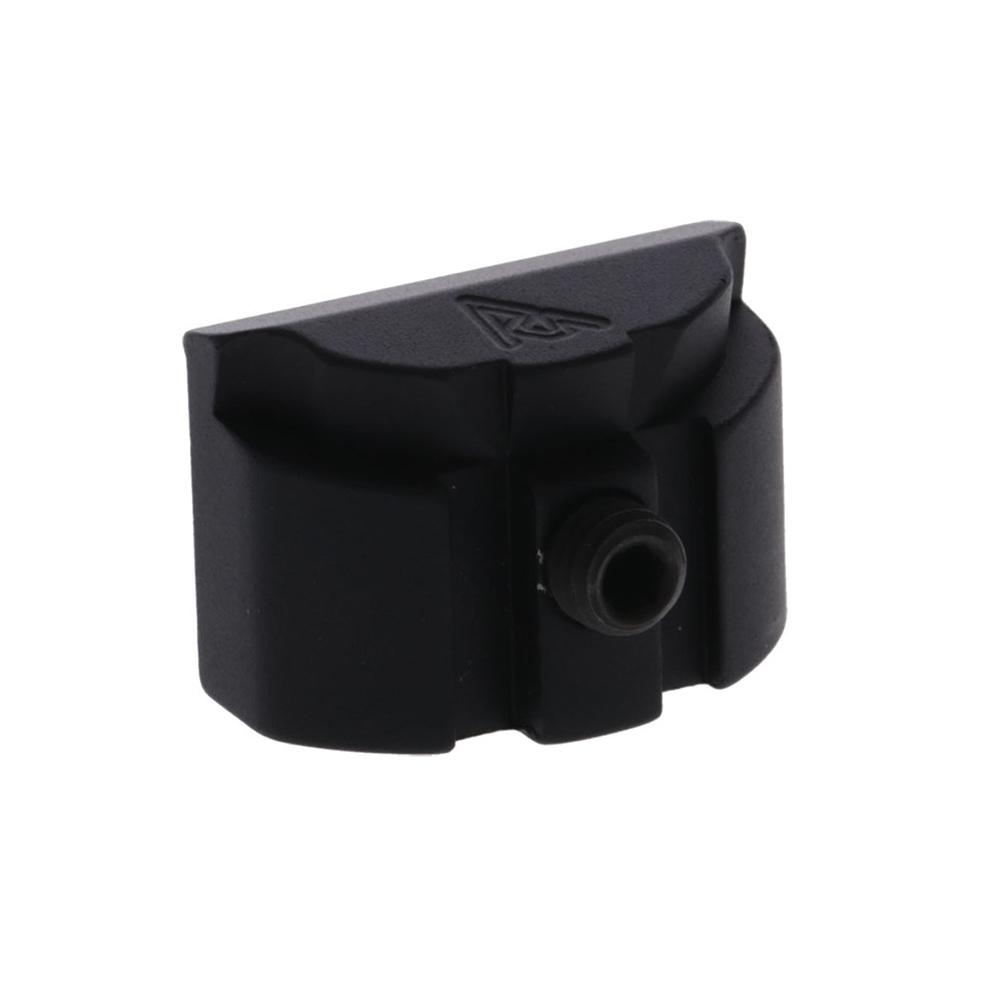 Rival Arms Grip Plug for Glock 17 GEN4 - Black Anodized Aluminum