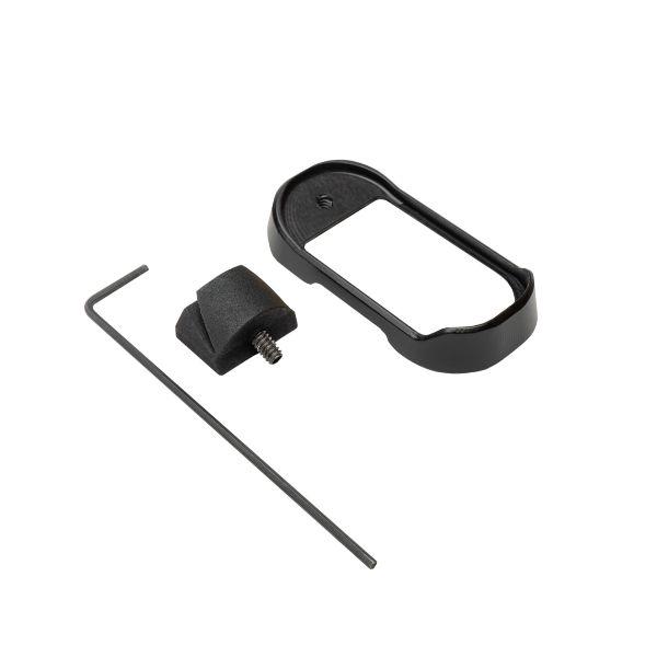 Shield Arms Magwell for Glock 43X/48 - Black Anodized Aluminum