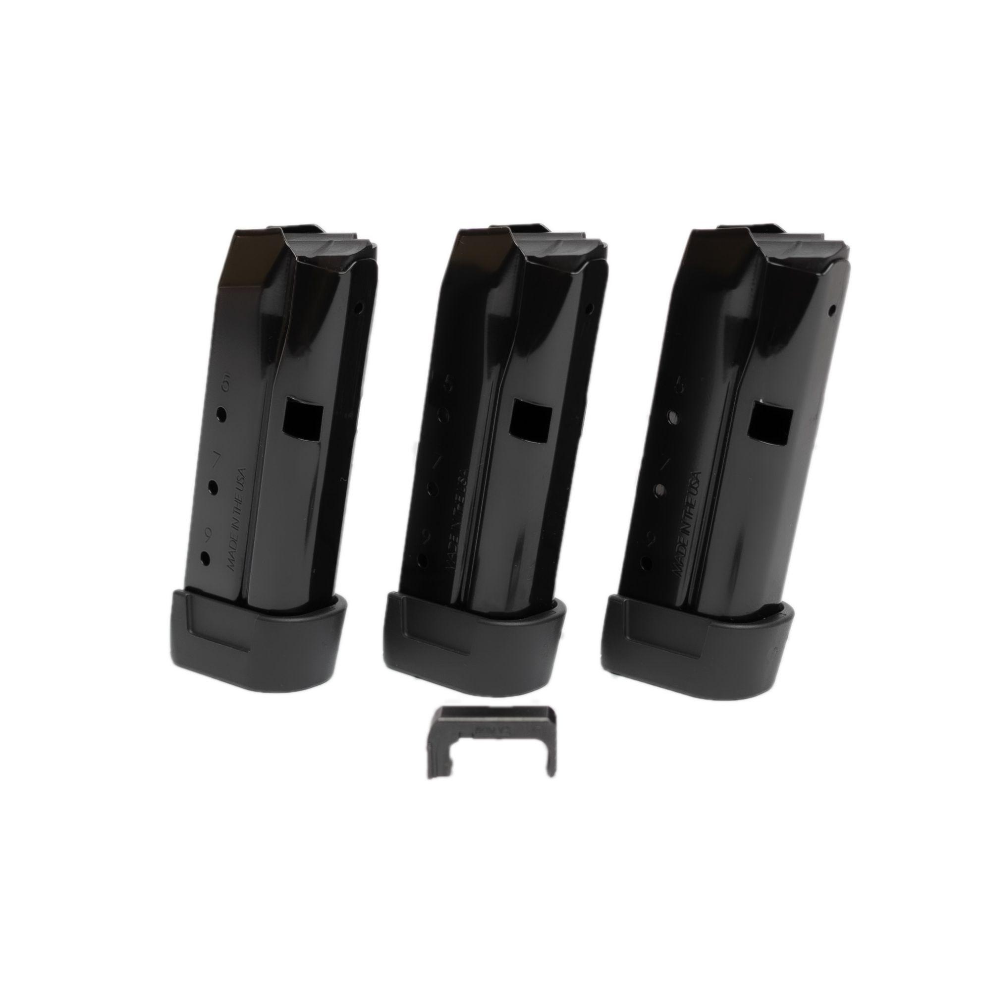 Shield Arms Z9 Combo 3 9MM Magazines With Black Release