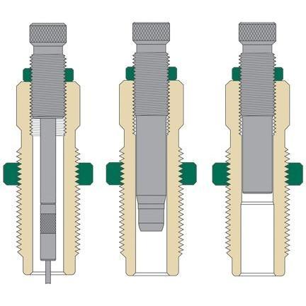Red 9MM Luger Carbide Die Set