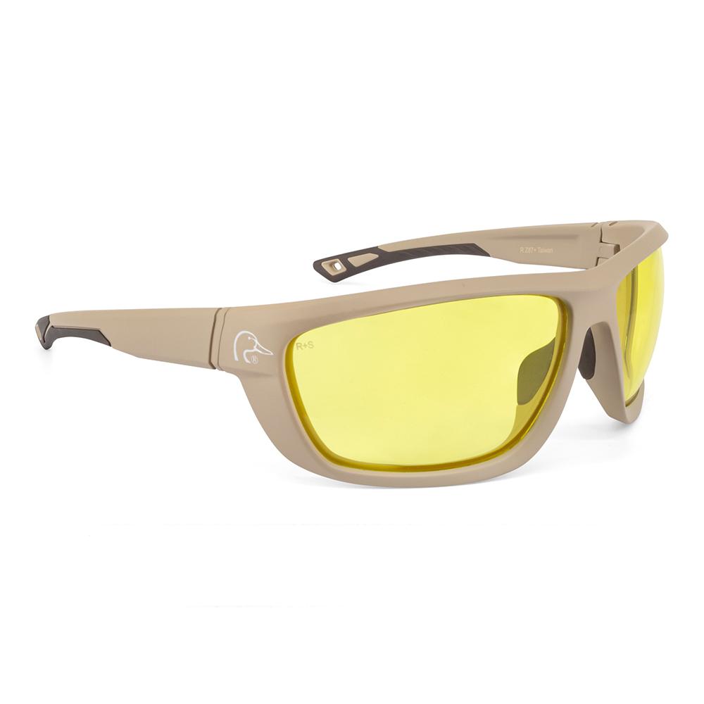 Ducks Unlimited Full-frame Shooting Glass - Tan Frame - Amber Lens