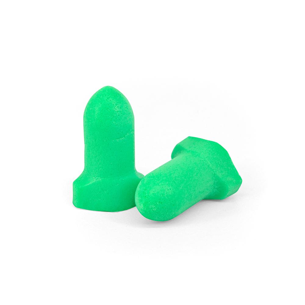 Ducks Unlimited Foam Earplugs - Green - 8 Pair Pack