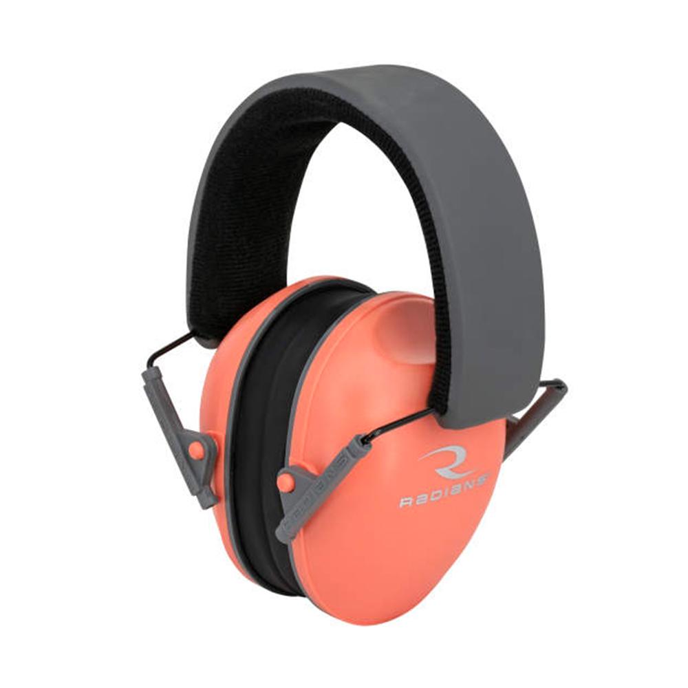 Radians Lowset Ladies Earcups Coral/black NRR21 Over the Head