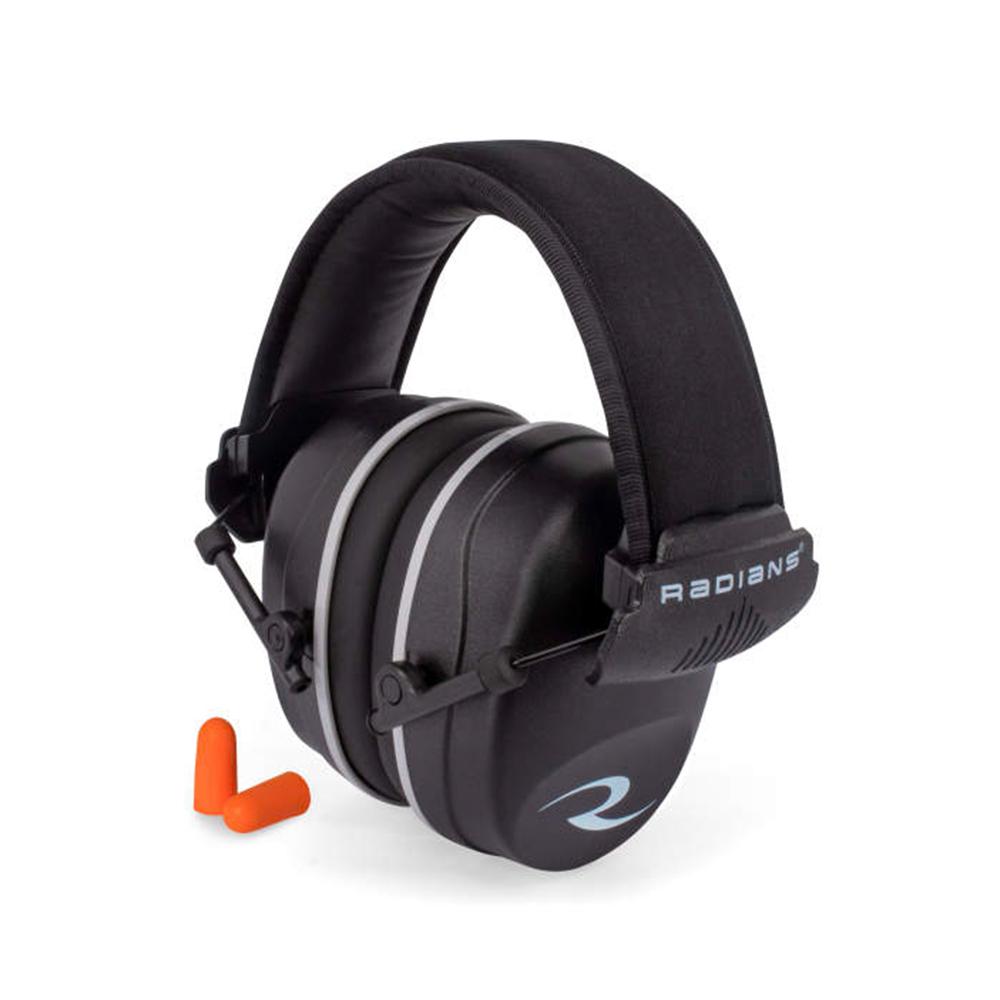 Radians R2500 Ear Muff Nrr 37 With Foam Ear Plugs