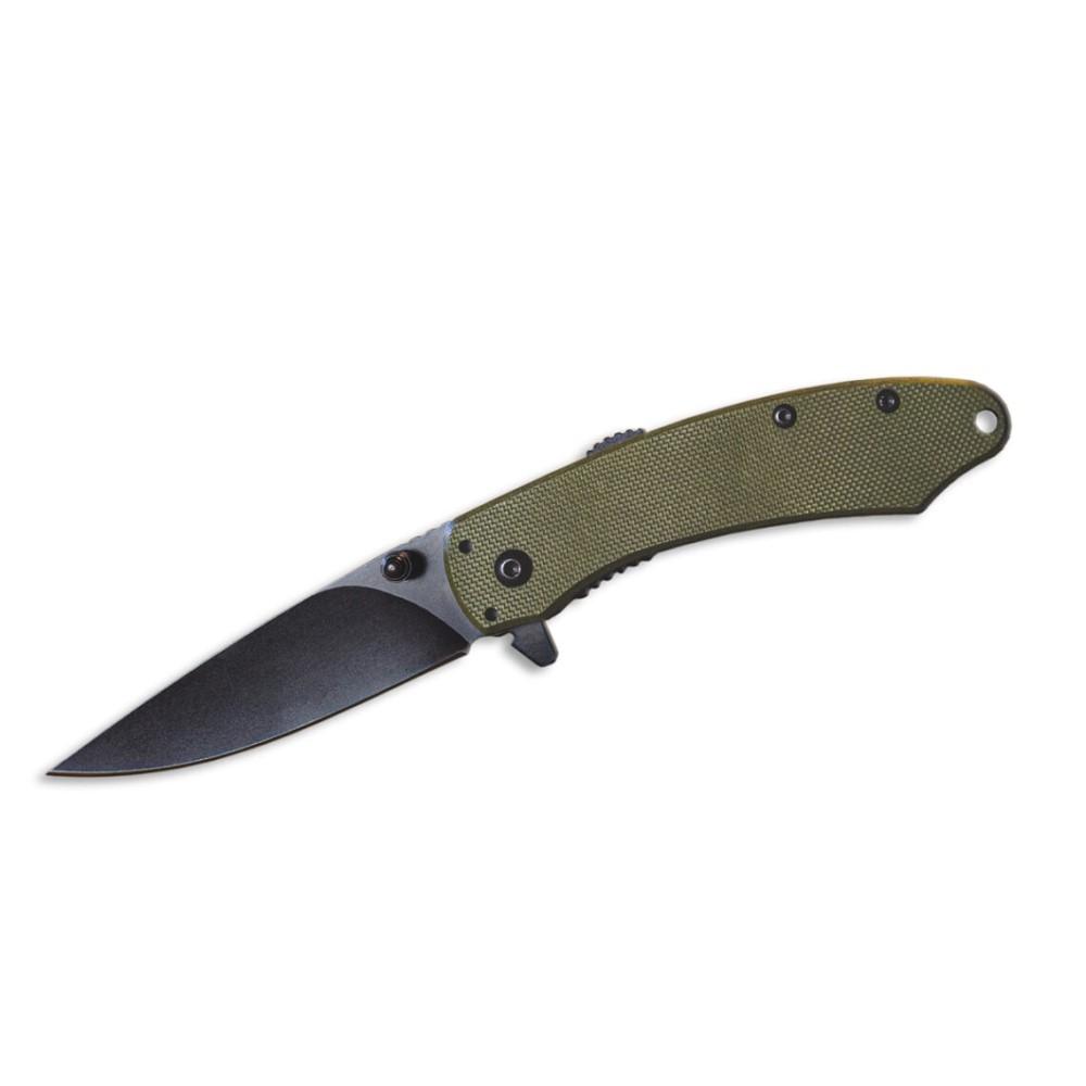 Abkt Ember Spring Assist Knife - Od Green 2.75 Blade
