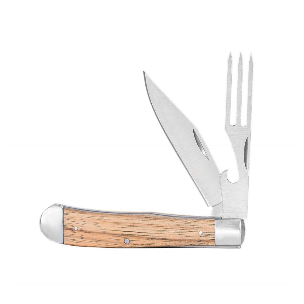 Cattleman Knife Chuckwagon 3.25 Blade & Fork Multi-tool