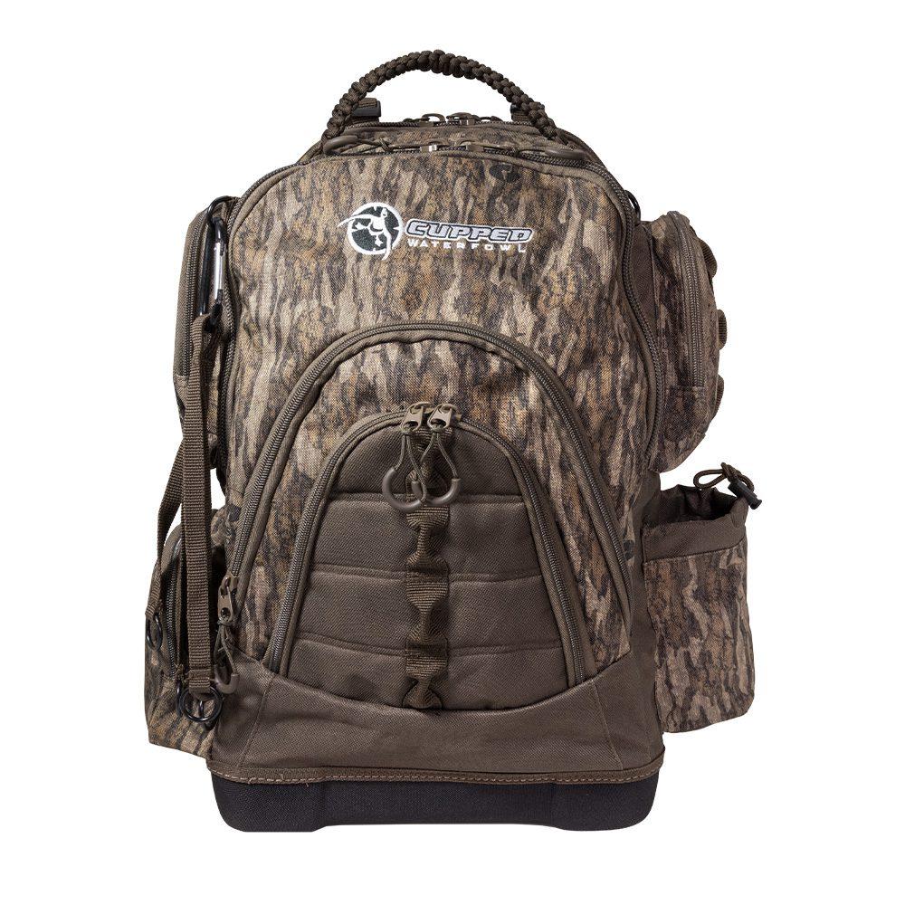 Cupped Waterfowl Backpack Mossy Oak Bottomland