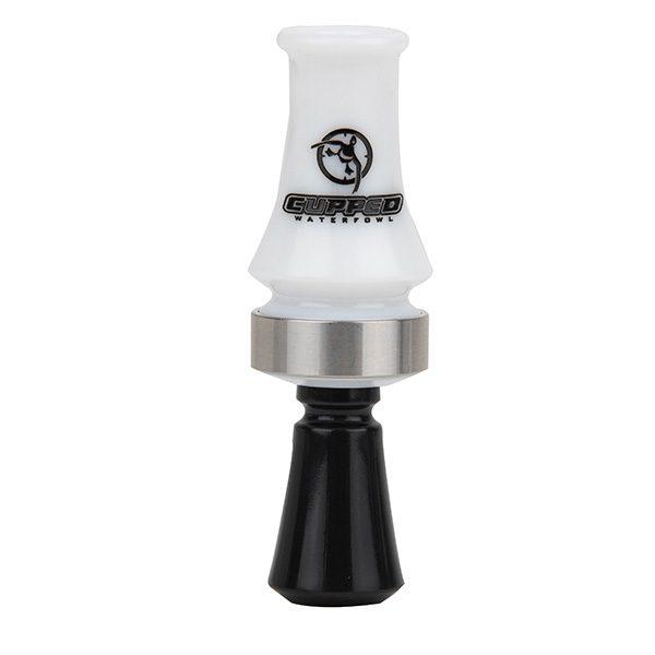 Cupped Comeback Quack Double Reed Duck Call White / Black